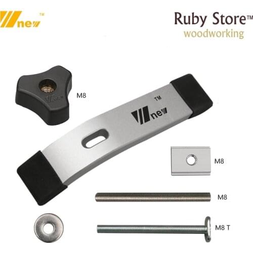 1 Set W-new Hold Down Clamp for T-Slot and Standard T-Tracks