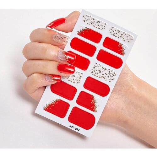 1 Piece Of French Nail Polish Film Nail Sticker Line Wave Dot Retro Style Hot Stamping And Tearable Color Laser Nail Sticker