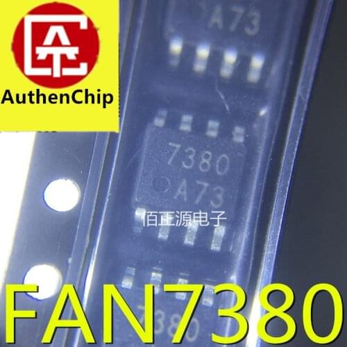 10pcs 100% orginal new in stock FAN7380MX FAN7380M 7380 SMD SOP8 LCD power management chip