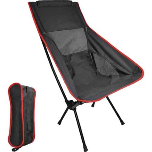 2021 Outdoor Camping Chair Oxford Cloth Portable Folding Camping Chair Seat For Fishing Festival Picnic BBQ Outdoor Chair