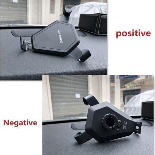 Car Wireless Charger Car Phone Holder For opel astra g bmw e30 mitsubishi asx citroen xsara picasso bmw e92 e87 e46 toyota c-hr