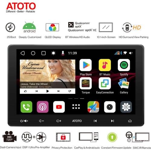 Double DIN Android Car Radio in-Dash Navigation Dual Bluetooth with AptX HD Car Multimedia Player For Honda CR-V 2007-2011