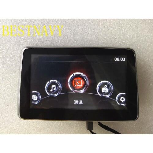 Free post Touch Screen Digitizer for Monitor TM070RDZ38 2014-2016 Maz da 3 Center-display BHP1611JOD 1JOC YPDMYF-14E800-AE AD