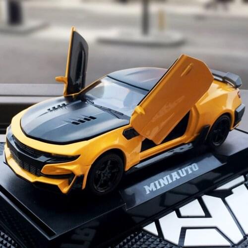 Camaro 1/32 Scale Sport Car Model Diecast Vehicle Toys Hot Simulation Model Cars Wheels Fast Alloy Auto And Furious Toy For Boys