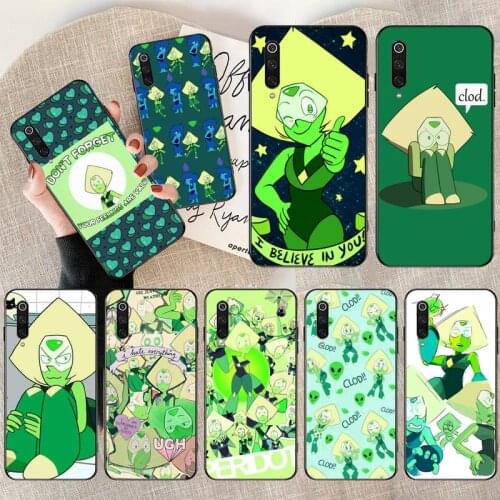 STEVEN UNIVERSE PERIDOT Phone Case for Xiaomi Mi10 10Pro 10 lite Mi9 9SE 8SE Pocophone F1 Mi8 Lite
