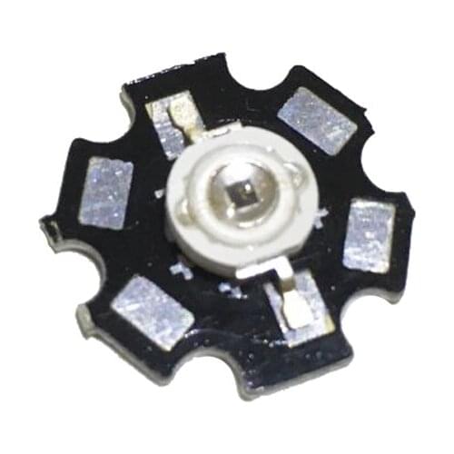 20pcs /LOT 1W 1.8V 700mA 150LM Infrared IR 850nm LED bulb Light Parts welding 20mm Star Base