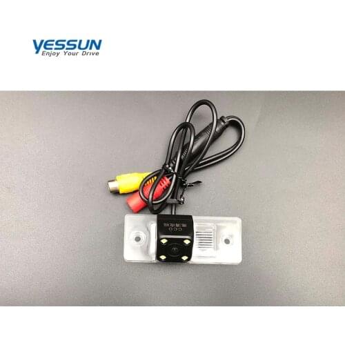 Yessun rear view camera For Volkswagen VW Polo Sedan 9N MK4 2004~2009 camera Parking /license plate camera