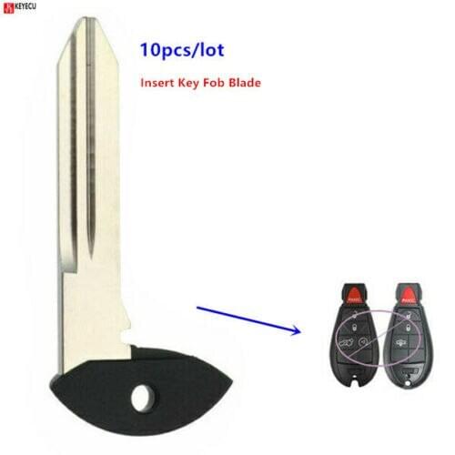 Keyecu 10pcs Smart Remote Key Fob for Chrysler 300 C Grand Voyager for Dodge Grand Caravan Ram Journey for Jeep