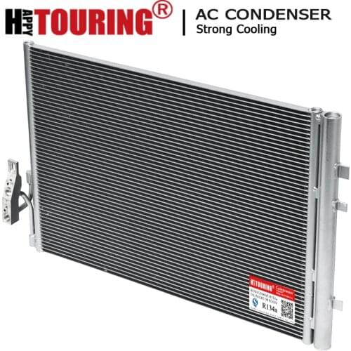 AC Condenser With Receiver Drier Parallel Flow For BMW X3 2017 2016 2015 2014 2013 2012 2011 74127 64539216143 BM3030131