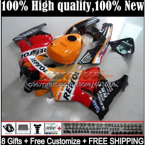 Body For HONDA RVF VFR 400 R RR CC NC35 94 95 96 97 98 36CL.73 VFR400 R V4 VFR400R 1994 1995 1996 1997 1998 Fairing lucky orange