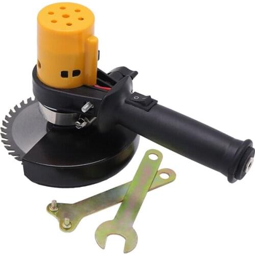 DIY mini handheld electric lawn mower, garden fruit tree pruning, grass cutting, sanding, polishing