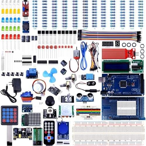 Mega2560 for UNO Kit for Arduino with Tutorials, Complete Starter Kit wholesale with box