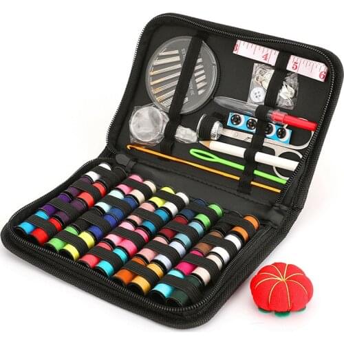 1pc Sewing Kits Repair Sewing Box Set for Hand Needle Quilting Thread Stitching Embroidery Sewing Accessories Knitting Needles