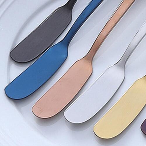 Stainless Steel Butter Knife Cutter Spatula Dessert Spreader Scraper Pastry Spatulas Bakeware Baking Spatulas Baking Tools