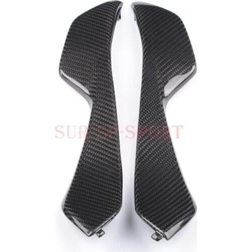 Gas Tank Side Cover Trim Panel Cowling Fairing For Honda CBR1000RR 2004-2007 Carbon Fiber Twill