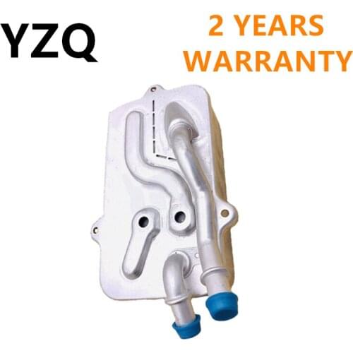 09E409061A Engine Coolant System 1PCS Transmission Oil Cooler For Audi A6 RS6 Quattro S6 Avant A8 3.7 4.0TDI 5.2L S8 4E0317021A