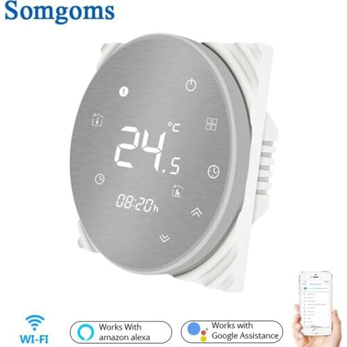 Smart WiFi Thermostat Temperature Controller Water Electric Warm Floor Heating Water Gas Boiler Works with Echo Google Home Tuya