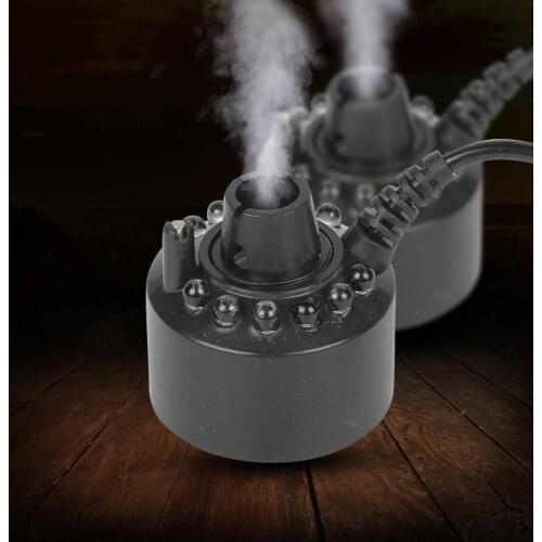 Mist Maker Fog Maker for Water Fountain Pond Rockery Fish Tank Atomizer Air Humidifier Birdbath Decor