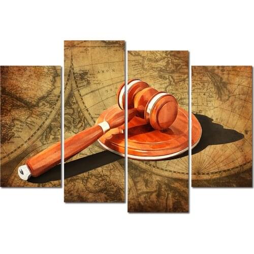 Visual Art Decor Retro Wall Paintings