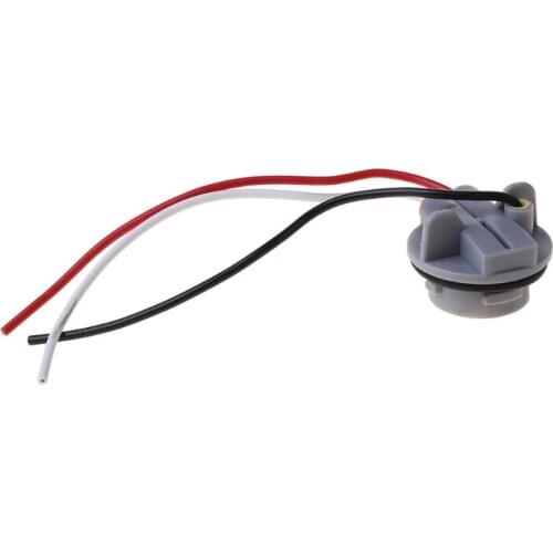 X7AE 1157Bulb Socket BAY15D Lamp Holder P21/5W Adapter Base Connector For Brake light