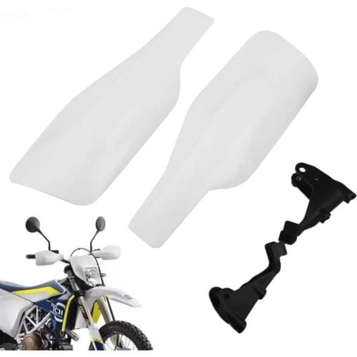 Motocross Handguard Motorcycle Hand Guard Protector White/Black For Husqvarna TX FC FE TE TC FX 125/250/300/350/450/501/501S