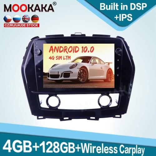 128GB Carplay Android 10.0 Car Multimedia Player for NISSAN Maxima 2015-2016 Auto Radio GPS Navigation Audio Stereo Head Unit