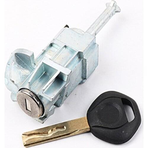 Car Accessories Left Driver Door Lock Cylinder Barrel Assembly With 1 Key For B-MW E46 Locksmith Tool