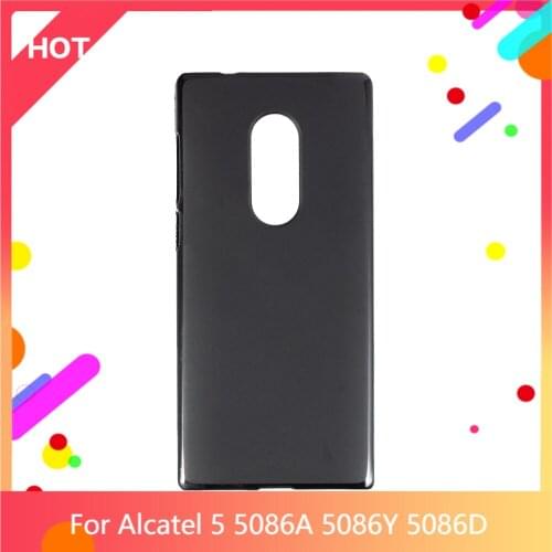 5 5086A 5086Y 5086D Case Matte Soft Silicone TPU Back Cover For Alcatel 5 5086A 5086Y 5086D Phone Case Slim shockproof