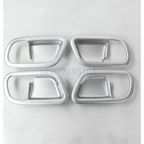 For Nissan Armada Patrol Royale Nismo Infiniti QX56 QX80 Y62 2010-2017 2018 ABS Car Inner Interior Door Handle Bowl Cover Trim