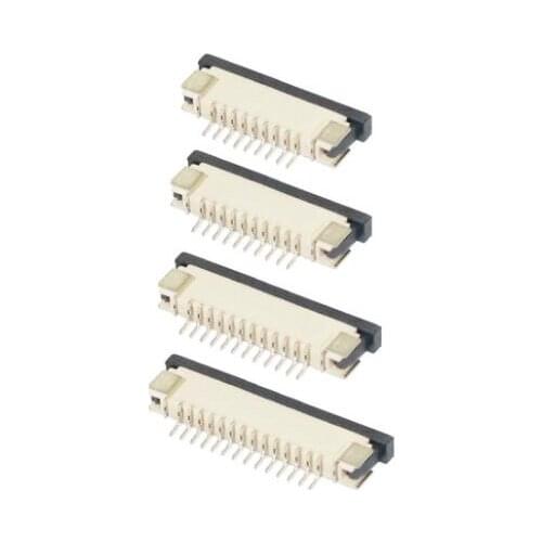10pcs FFC/FPC Connector 30pin pitch 1.0 mm Top Contact 8/10/20/24/40~60P