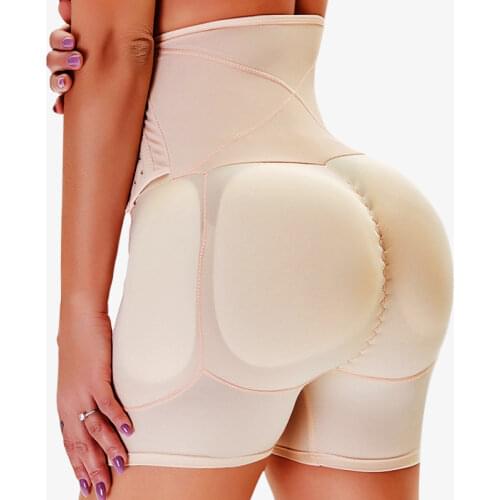 Twinso Sexy Big Ass Hip Enhancer Fake Butt Lifter Body Shaper with Hook High Waist Trainer Slimming Tummy Control Panties S-6XL