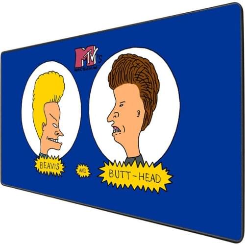 XGZ Beavis and Butt-head CartoonLarge size mouse pad computer desk pad notebook keyboard pad rubber anti-skid waterproof carpet