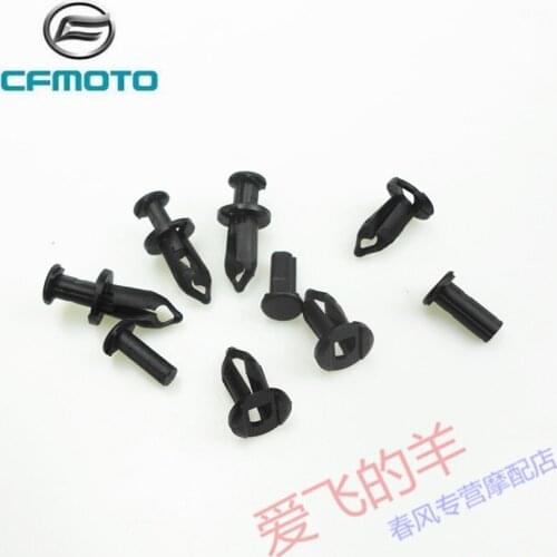 Motorcycle Original Accessories Plastic Expansion Screw 250 / 400 / 650 Plastic Card Combination Buckle