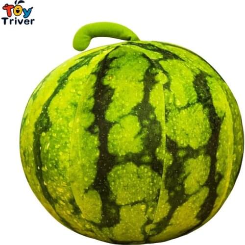 Watermelon Fruit Plush Toy Triver Stuffed Doll Children Kids Baby Boy Girl Toys Dolls Birthday Gift Home Shop Decor