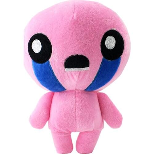 28cm The Binding of Isaac Rebirth Plush Toy Isaac Combination Pink Soft Stuffed Dolls