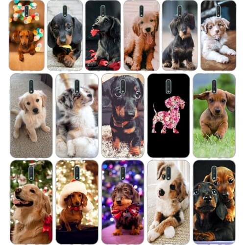108FG Dachshund Teckel Dackel Dog gift Soft Silicone Tpu Cover phone Case for Nokia 2.1 2.3 3 3.1 4.2 5 5.1 Plus 7.2 6 8
