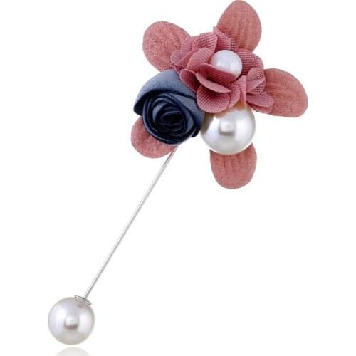 PENG FANG Fabric Brooches For Clothes