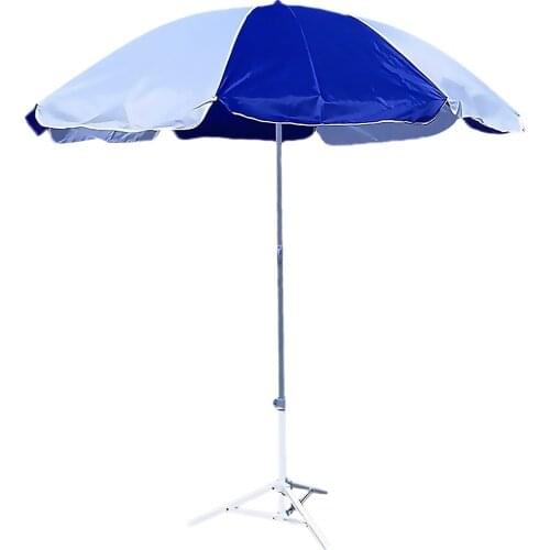 1pcs Beach Umbrella Outdoor Oxford Fabric Large Umbrella Sun Shelter Beach Umbrella for Windproof Rainproof
