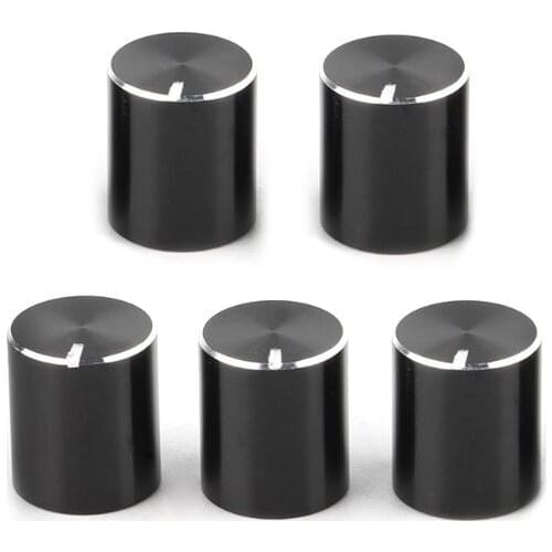 5Pcs 11x12.5mm Rotary Potentiometer Knob Cap Volume Control for audio Amplifier 449C