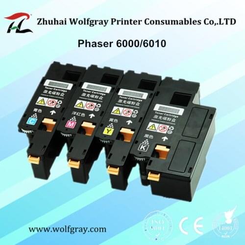 Compatible color toner cartridge for XEROX Phaser 6000 6010 WorkCentre 6015