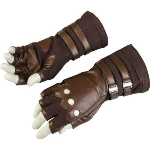 Adults Man Superheroes Infinity War Captain Steve Rogers Gloves Cosplay Costume Glove Accessories