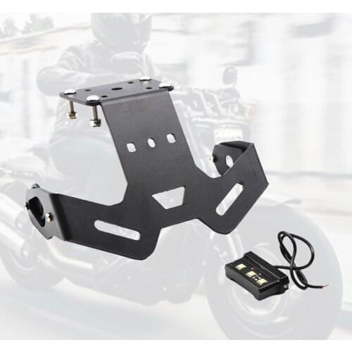 Rear LED License Plate Light Frame Waterproof for Yamaha MT-15 2019-2020