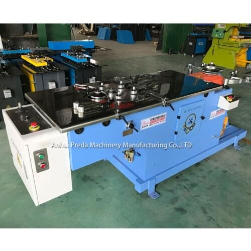 Factory price sheet roller hydraulic gorelocker machine for HVAC