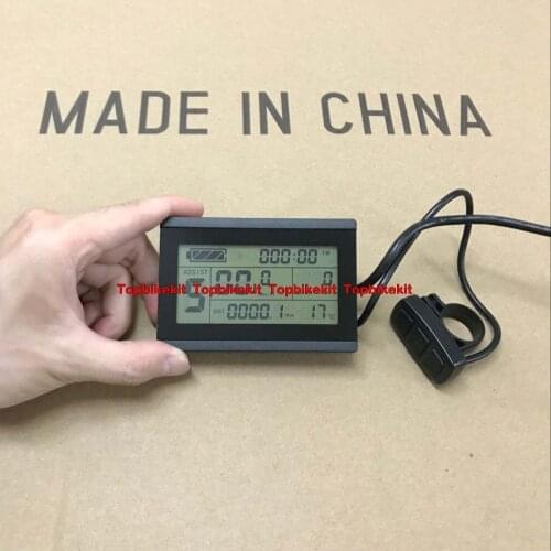 KT LCD3 Ebike LCD display 24V / 36V / 48V KT-LCD3 Display Meter Control Panel for ebike black KT LCD Meter