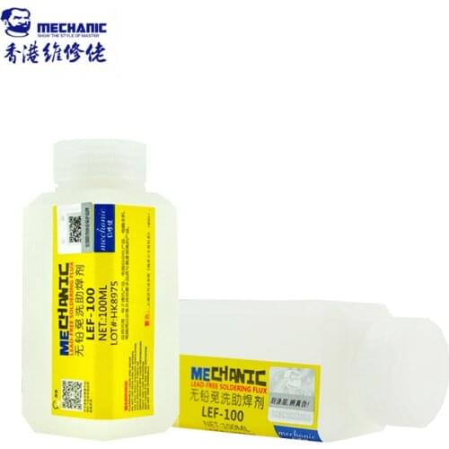 1 Bottle MECHANIC Environmentally Friendly Lead-Free Flux No Need To Clean Tin Solder Paste Repair Liquid Lubricant Solder Paste