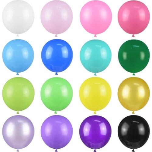 10-100pcs 10inch Latex Balloons Solid Color Round Ballon Happy Birthday Party Decoration Wedding Christmas Kids Party Supplies