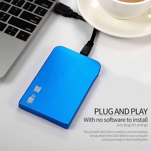 2TB Portable USB 3.0 2.5" External Hard Drive Disk Ultra Slim For PC Laptop A2TF For PC Laptop
