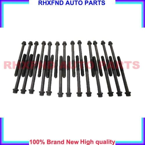 26pcs Engine spare parts 90910-02096 1HZ cylinder head bolt for toyota LAND CRUISER COASTER 4164cc 4.2D 4.2TD