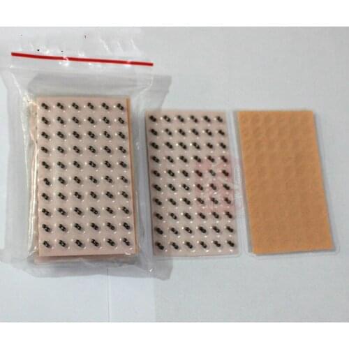 6000 pcs/lot single/Double Vaccaria seeds ear paste ear acupuncture point massage therapy slimming body cure myopia