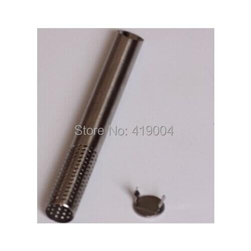 Free Shipping Stainless Steel Tea Sticks Filter Teaspoon Colander Tea Strainers Oblique Tea Stick Tube,100pcs/lot